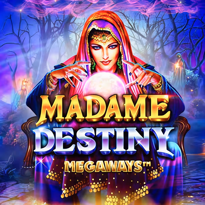 Madame Destiny mystical fortune teller slot with free spins